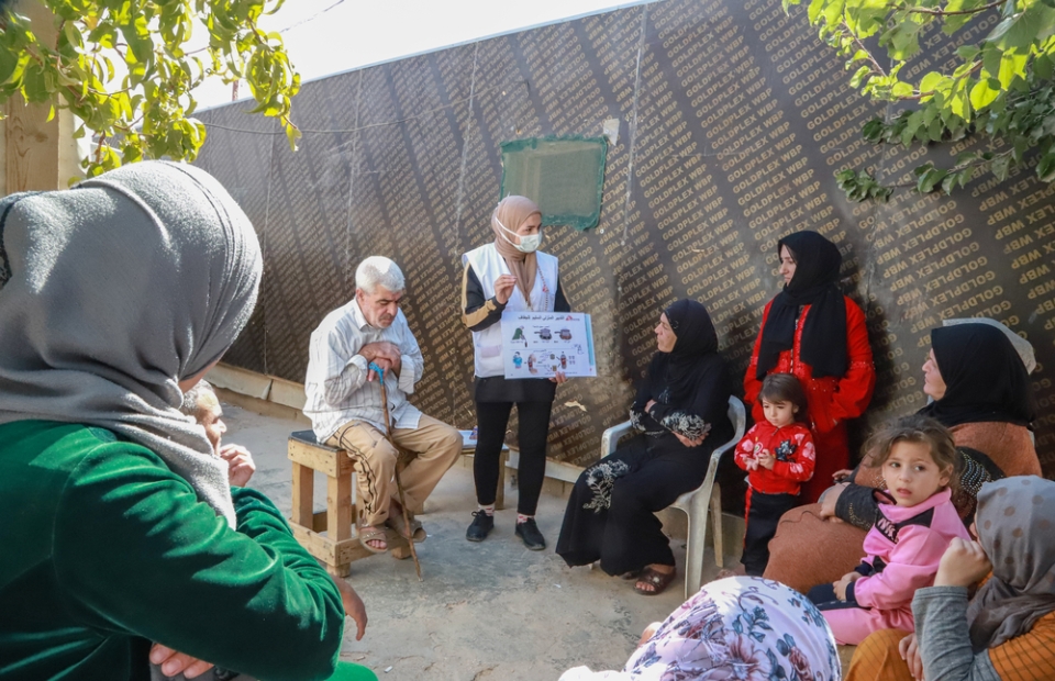 cholera in libanon: AZG reageert