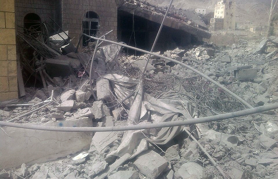 bombardement op burgerdoelwit in Jemen