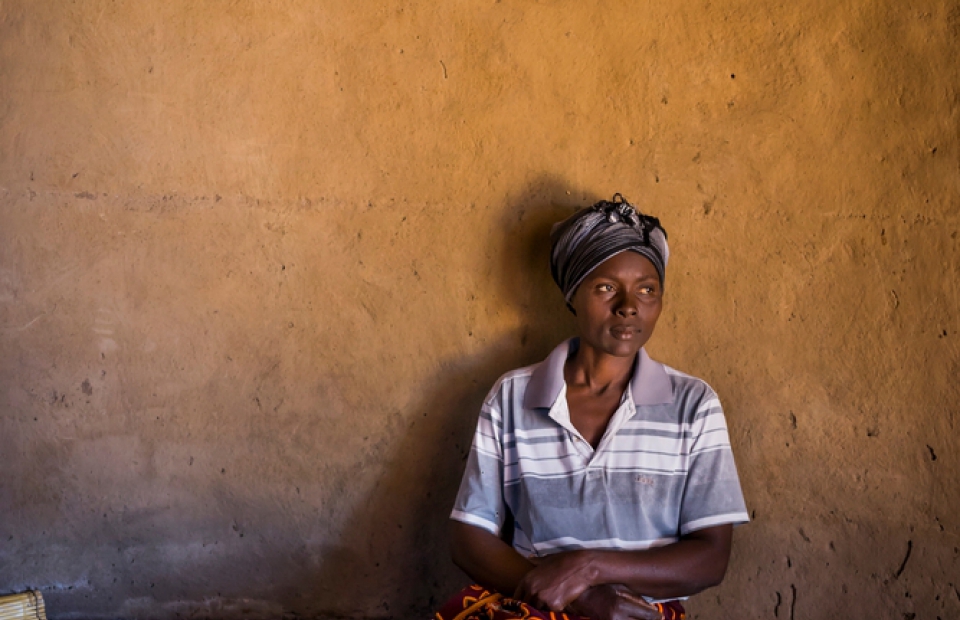 Faceme, 43 ans, patiente de la région de Gutu © Mélanie Wenger. Gutu/Zimbabwe, 2016.