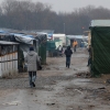 Een vluchtelingenkamp in Calais, in Noord-Frankrijk. ©AZG/Jon Levy